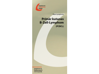 lymphome.ch Flyer Primär kutanes B-Zell-Lymphom (PCBCL)