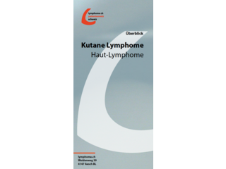 lymphome.ch Flyer Kutane Lymphome