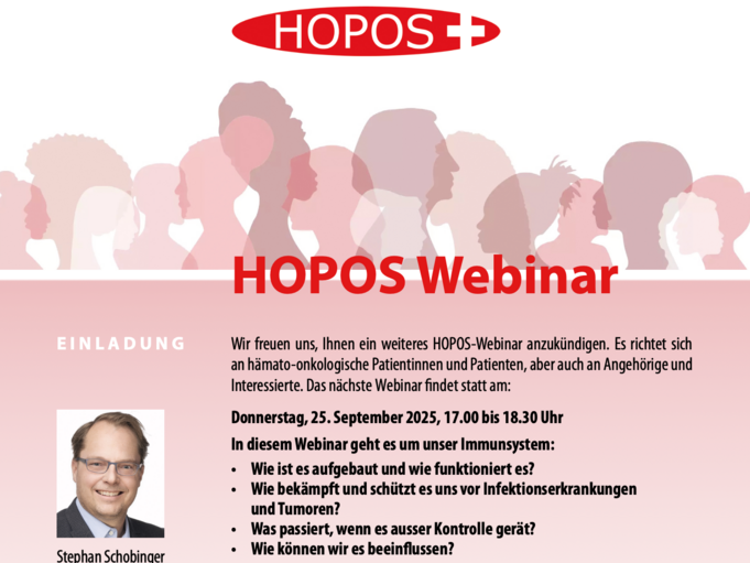 HOPOS Webinar – Aufbau und Funktion des Immunsystems