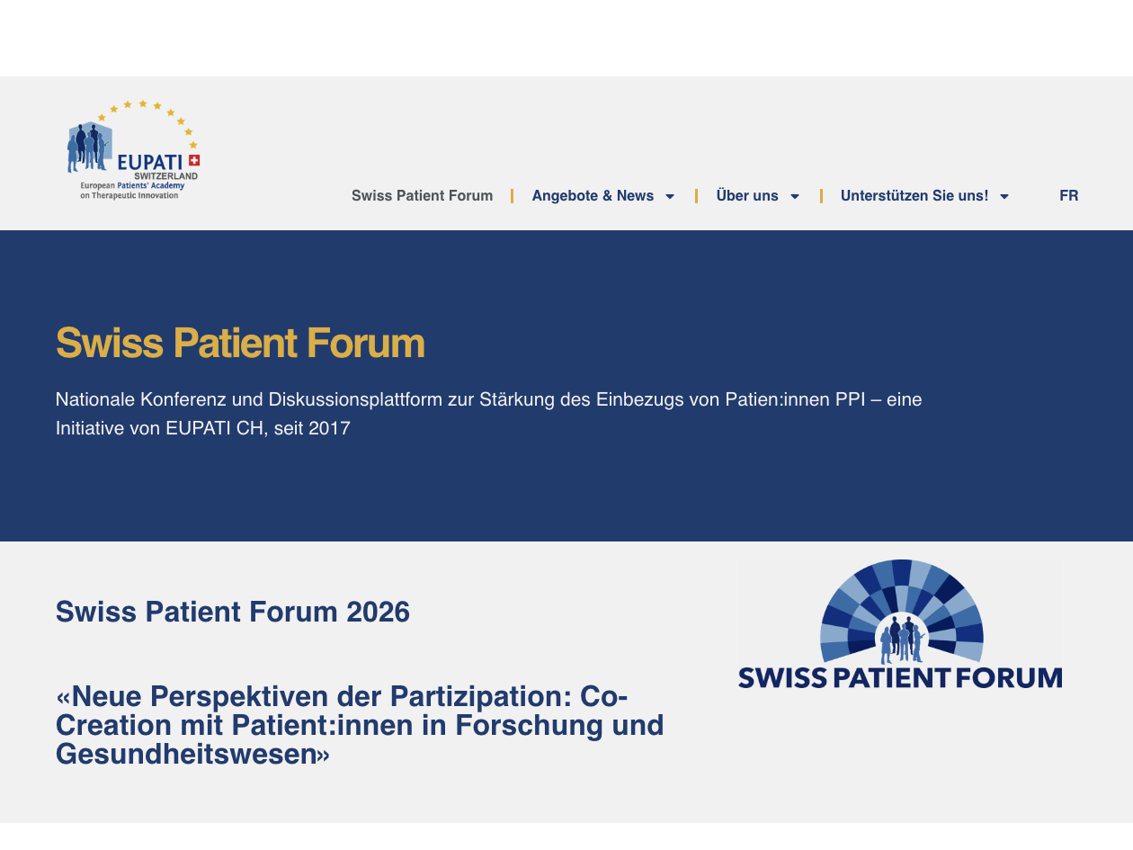 Swiss Patient Forum